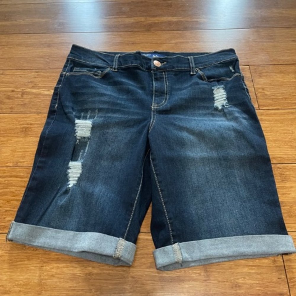 Project blue Denim Jean Distressed Shorts Size 14